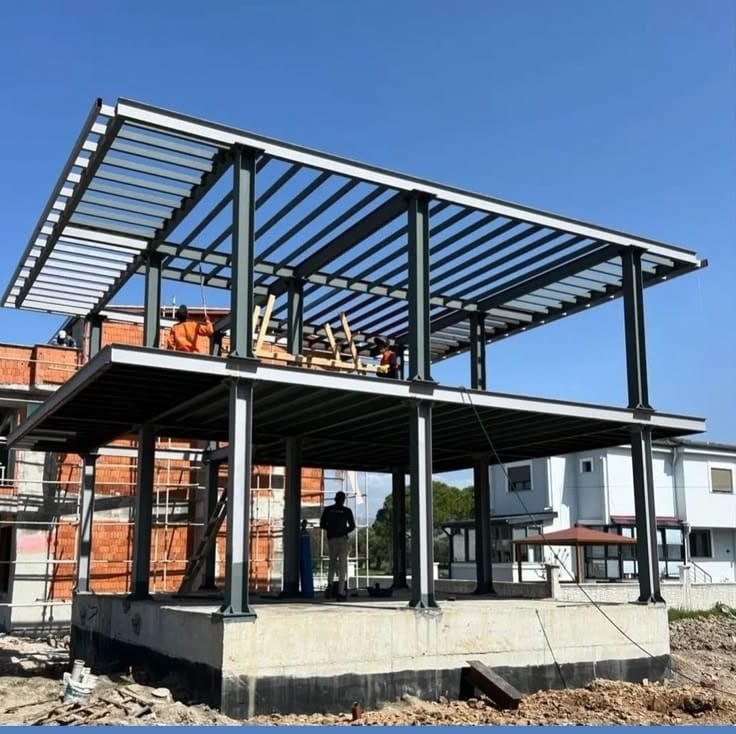 Çelik Konstrüksiyon Ev – Kat İskeleti